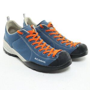 Scarpa Mojito Fresh Accent Shoes UNISEX • EU44 USm 10.5 USw 11.5 • Blue/Orange